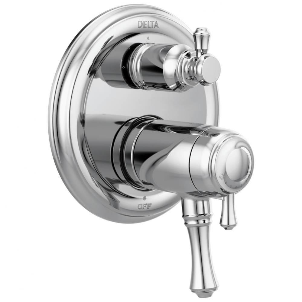 Cassidy™ Traditional 2-Handle TempAssure&#xae; 17T Series Valve Trim with 3-Setting Integrated D