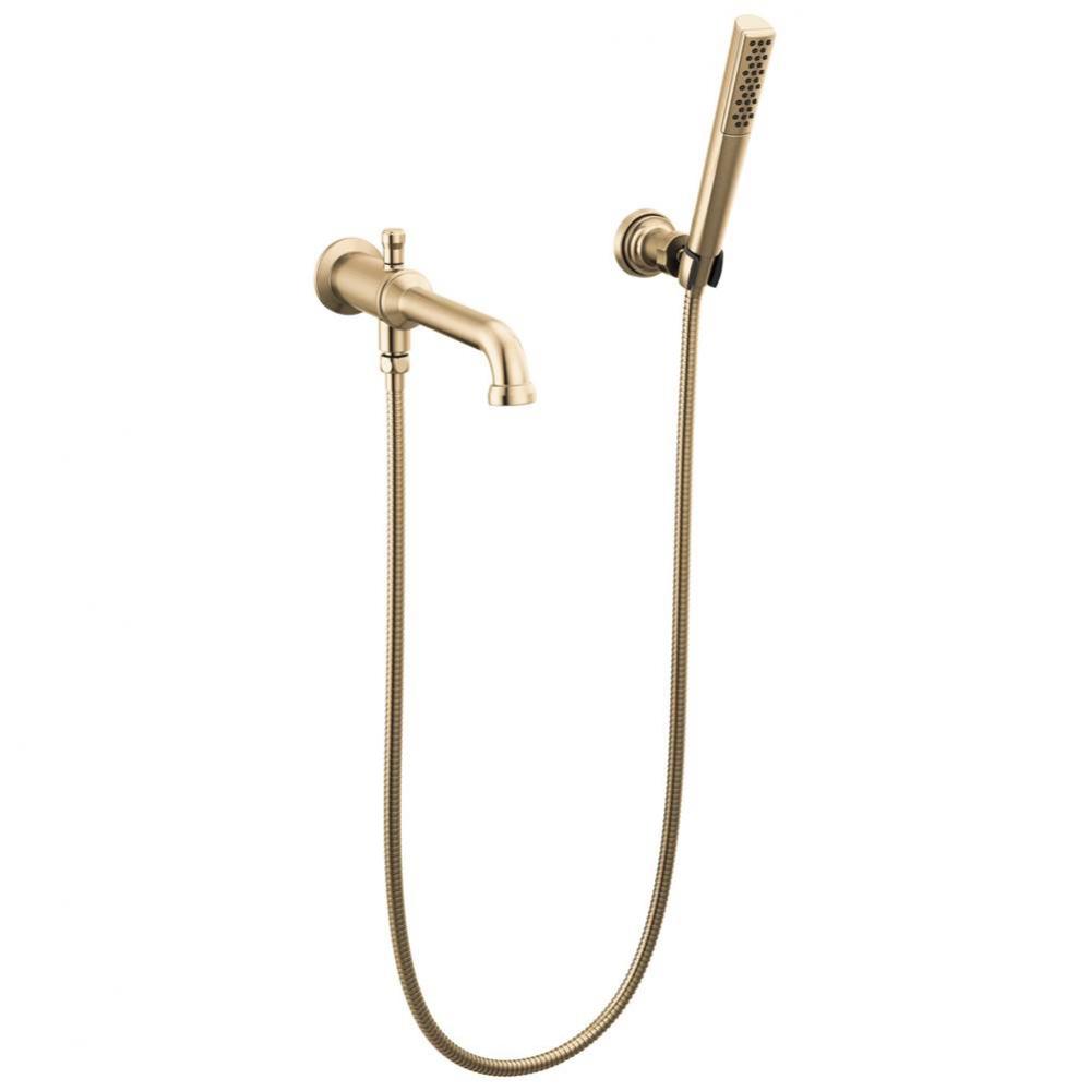 Broderick™ Wall Mount Tub Filler Trim with Hand Shower - Less Handles