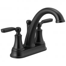 Delta Faucet 2532LF-BLMPU - Woodhurst™ Two Handle Centerset Bathroom Faucet
