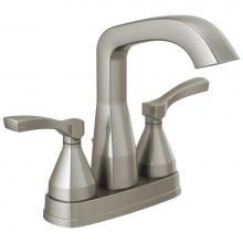 Delta Faucet 25776-SS-PR-MPU-DST - Stryke® Two Handle Centerset Bathroom Faucet With Pop-Up Drain