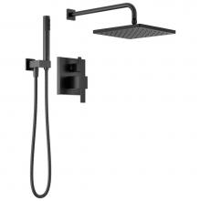 Delta Faucet 342701-BL - Modern™ Monitor® 14 Series Shower with Raincan, Hand Shower & Rough Valve