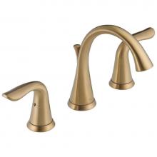 Delta Faucet 3538-CZMPU-DST - Lahara® Two Handle Widespread Bathroom Faucet