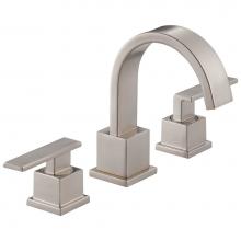 Delta Faucet 3553LF-SS - Vero® Two Handle Widespread Bathroom Faucet