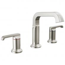 Delta Faucet 35589-SS-PR-DST - Tetra™ Two Handle Widespread Bathroom Faucet