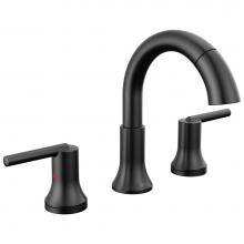Delta Faucet 3559-BLPD-DST - Trinsic® Two Handle Widespread Pull Down Bathroom Faucet