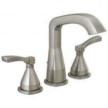 Delta Faucet 35776-SS-PR-MPU-DST - Stryke® Two Handle Widespread Bathroom Faucet With Pop-Up Drain