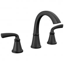 Delta Faucet 35864LF-BL - Geist™ Two Handle Widespread Bathroom Faucet