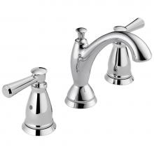 Delta Faucet 3593-MPU-DST - Linden™ Traditional Two Handle Widespread Bathroom Faucet
