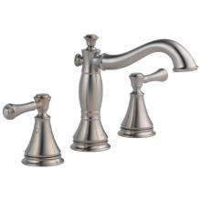 Delta Faucet 3597LF-SSMPU - Cassidy™ Two Handle Widespread Bathroom Faucet