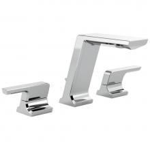 Delta Faucet 3599LF-PR-MPU - Pivotal™ Two Handle Widespread Bathroom Faucet