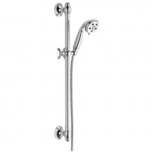 Delta Faucet 51308 - Universal Showering Components H2OKinetic® 3-Setting Slide Bar Hand Shower