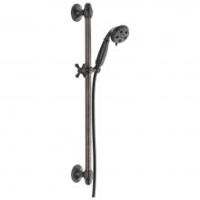 Delta Faucet 51308-RB - Universal Showering Components H2OKinetic®3-Setting Slide Bar Hand Shower