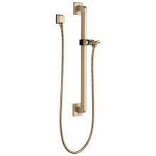 Delta Faucet 51500-CZ - Universal Showering Components Adjustable Slide Bar / Grab Bar Assembly with Elbow