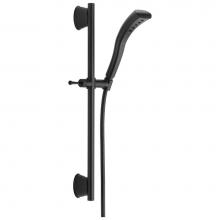 Delta Faucet 51579-BL - Universal Showering Components Single-Setting H2Okinetic Slide Bar Hand Shower