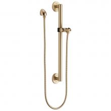 Delta Faucet 51600-CZ - Universal Showering Components Adjustable Slide Bar / Grab Bar Assembly with Elbow