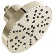 Delta Faucet 52668-PN-PR - Universal Showering Components H2Okinetic® 5-Setting Contempoary Round Raincan Shower Head