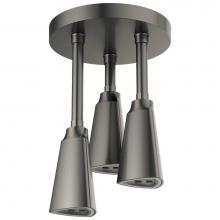 Delta Faucet 57140-KS25-L - Universal Showering Components H2Okinetic® Pendant Raincan Shower Head with LED Light