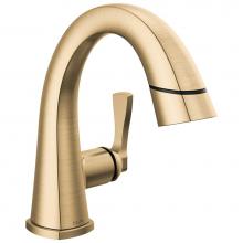Delta Faucet 577-CZPD-PR-DST - Stryke® Single Handle Pull Down Bathroom Faucet