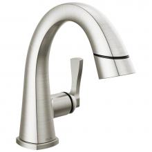 Delta Faucet 577-SSPD-PR-DST - Stryke® Single Handle Pull Down Bathroom Faucet