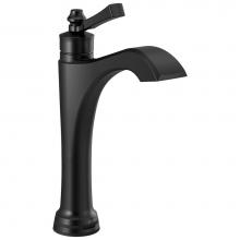 Delta Faucet 656T-BL-DST - Dorval™ Single Handle Mid-Height Vessel Touch20.xt Bathroom Faucet