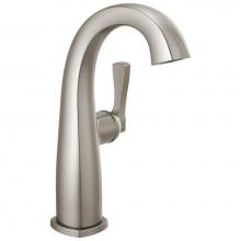 Delta Faucet 677-SS-PR-DST - Stryke® Single Handle Mid-Height Bathroom Faucet
