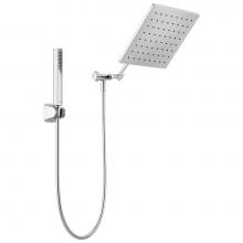 Delta Faucet 75527 - Universal Showering Components 10'' Raincan Shower Head & Hand Held Combo with Adjus