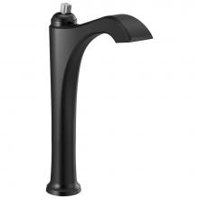 Delta Faucet 756-BLLHP-DST - Dorval™ Single Handle Vessel Bathroom Faucet - Less Handle