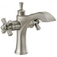Delta Faucet 857-SS-DST - Dorval™ Two Handle Single Hole Monoblock Bathroom Faucet