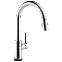 Delta Faucet 9159TV-DST - Trinsic® VoiceIQ™ Single-Handle Pull-Down Kitchen Faucet with Touch<sub>2</sub>