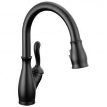 Delta Faucet 9178TV-BL-DST - Leland® VoiceIQ™ Single Handle Pull-Down Faucet with Touch2O® Technology