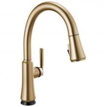Delta Faucet 9179T-CZ-DST - Coranto™ Single Handle Pull-Down Kitchen Faucet with Touch2O® Technology