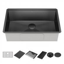 Delta Faucet 95B9031-30S-GS - Rivet™ 30'' Workstation Kitchen Sink Undermount 16 Gauge Stainless Steel Single Bowl i