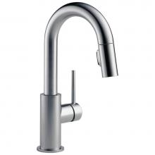 Delta Faucet 9959-AR-DST - Trinsic® Single Handle Pull-Down Bar / Prep Faucet