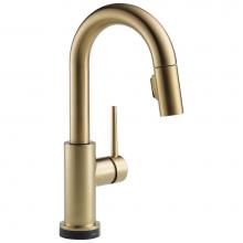 Delta Faucet 9959T-CZ-DST - Trinsic® Single Handle Pull-Down Bar / Prep Faucet with Touch<sub>2</sub>O®