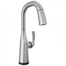 Delta Faucet 9976T-AR-PR-DST - Stryke® Single Handle Pull Down Bar/Prep Faucet with Touch 2O Technology