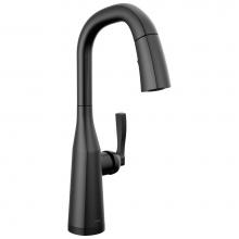 Delta Faucet 9976T-BL-DST - Stryke® Single Handle Pull Down Bar/Prep Faucet with Touch 2O Technology