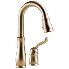 Delta Faucet 9978-CZ-DST - Leland® Single Handle Pull-Down Bar / Prep Faucet