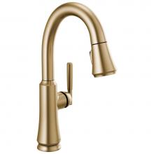 Delta Faucet 9979-CZ-DST - Coranto™ Single Handle Pull Down Bar/Prep Faucet
