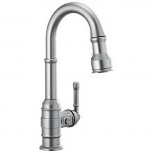 Delta Faucet 9990-AR-DST - Broderick™ Single Handle Pull-Down Bar/Prep Faucet