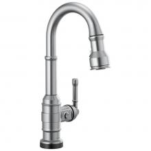 Delta Faucet 9990T-AR-DST - Broderick™ Single Handle Pull-Down Bar/Prep Faucet with Touch2O Technology