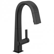 Delta Faucet 9993-BL-DST - Pivotal™ Single Handle Pull-Down Bar / Prep Faucet