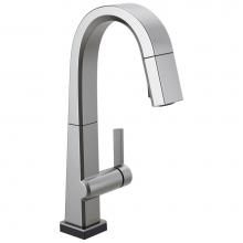 Delta Faucet 9993T-AR-DST - Pivotal™ Single Handle Pull Down Bar/Prep Faucet With Touch2O Technology