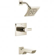 Delta Faucet T14499-PN-PR - Pivotal™ Monitor® 14 Series H2OKinetic®Tub and Shower Trim