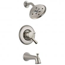 Delta Faucet T17493-SS - Linden™ Monitor® 17 Series Traditional H2Okinetic® Tub & Shower Trim