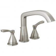 Delta Faucet T2776-SS - Stryke® Three Hole Roman Tub Trim