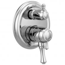 Delta Faucet T27897 - Cassidy™ Traditional 2-Handle Monitor® 17 Series Valve Trim with 3-Setting Integrated Diver