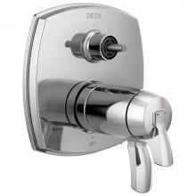 Delta Faucet T27T876-PR-LHP - Stryke® 17 Thermostatic Integrated Diverter Trim with Three Function Diverter Less Diverter H