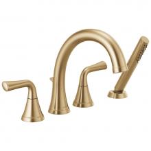 Delta Faucet T4733-CZ - Kayra™ Roman Tub Trim With Hand Shower