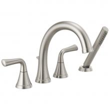 Delta Faucet T4733-SS - Kayra™ Roman Tub Trim with Hand Shower