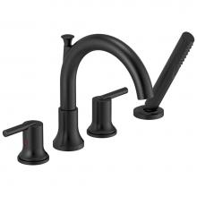 Delta Faucet T4759-BL - Trinsic® Roman Tub Trim with Hand Shower
